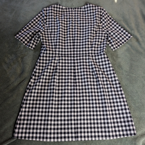J Crew Short Sleeve Stretch Wool Dress - Picture 7 of 8